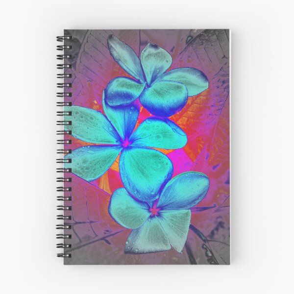 Item preview, FRANGIPANI FANTASY IN BLUE  designed and sold by Opalbluerose.