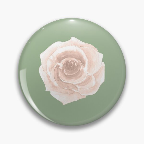 Item preview, Light pink rose on sage green designed and sold by Ninaeva.