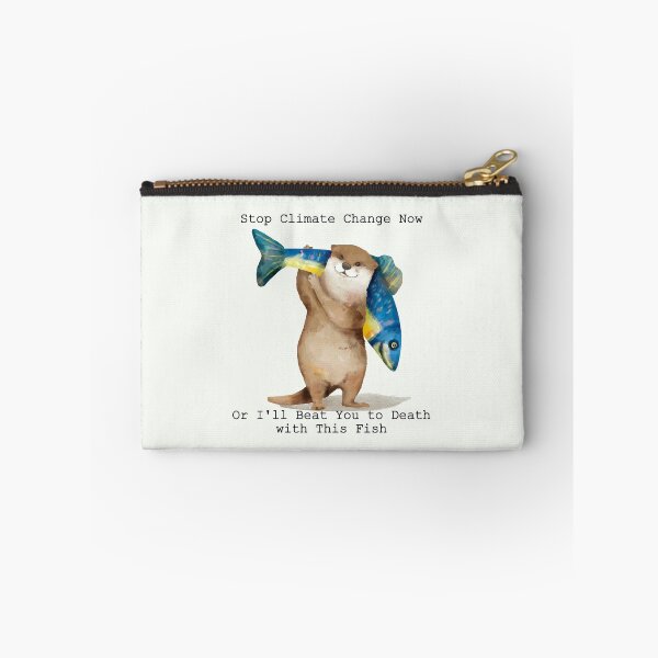 Item preview, Stop Climate Change Otter designed and sold by magnetarball.
