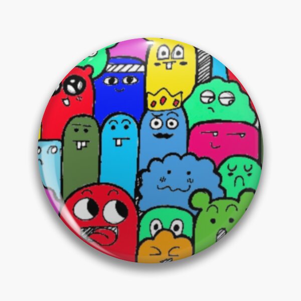 Item preview,  Cute kawaii doodle monster print designed and sold by MariiaCreation.