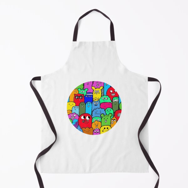 Item preview,  Cute kawaii doodle monster print designed and sold by MariiaCreation.