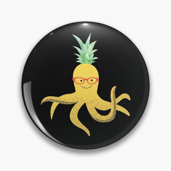 Artikelvorschau, Ananas-Krake entworfen und verkauft von WholesumArt.