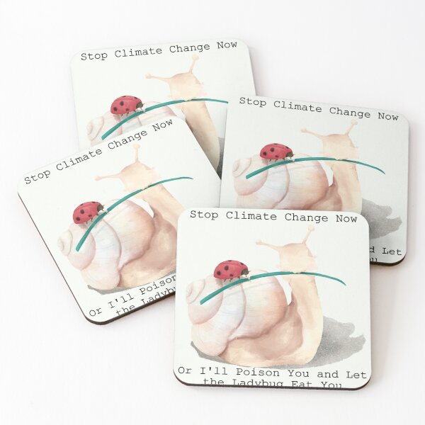 Item preview, Stop Climate Change Snail designed and sold by magnetarball.