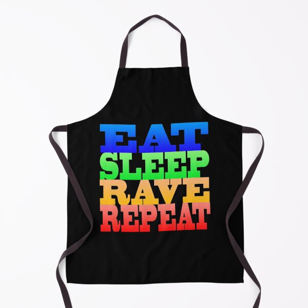 Item preview, EAT SLEEP RAVE REPEAT! designed and sold by titanosdesign.