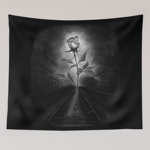 Item preview, Black Flower Rose designed and sold by ikisanchez.