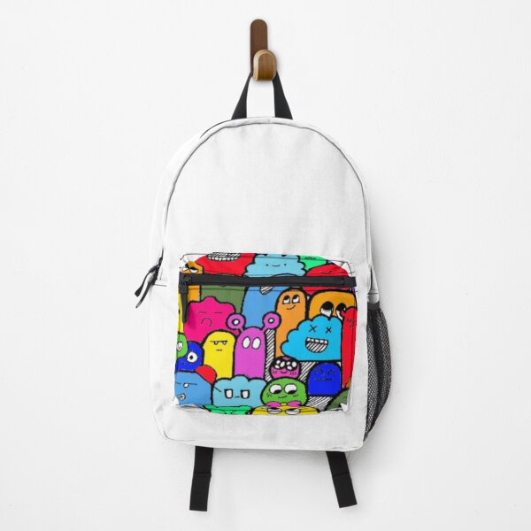 Item preview, Cute kawaii doodle monster print designed and sold by MariiaCreation.