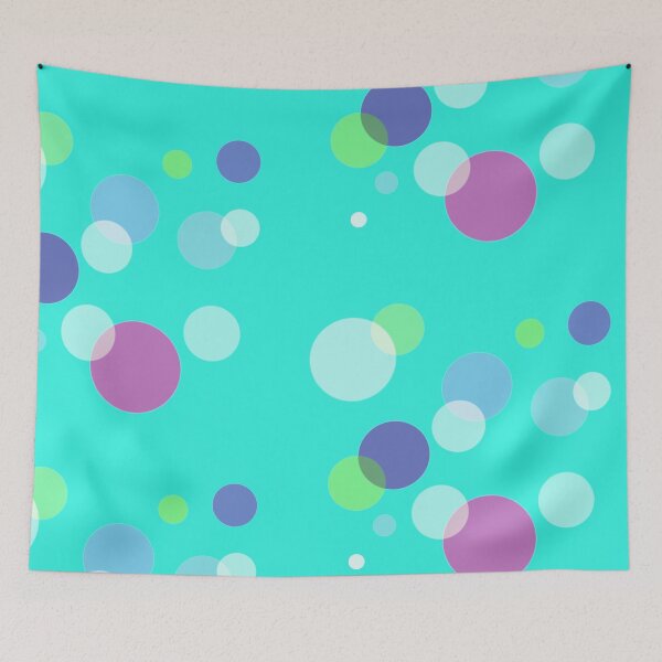 Item preview, Cute Sea Bubbles on Aqua Blue designed and sold by Yolanda Designs.