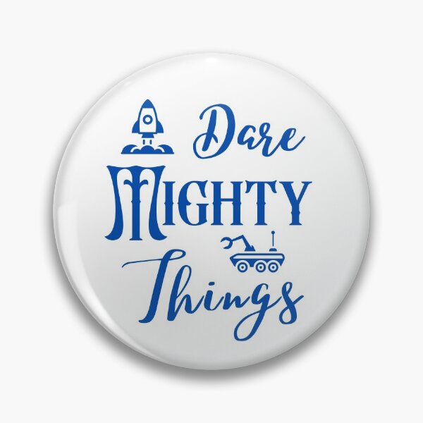 Item preview, Dare Mighty Things Perseverance Secret Message designed and sold by ecdato.