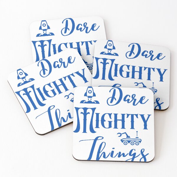 Item preview, Dare Mighty Things Perseverance Secret Message designed and sold by ecdato.