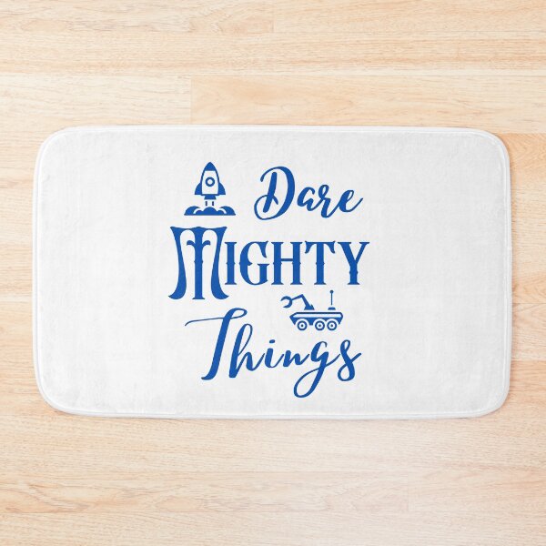 Item preview, Dare Mighty Things Perseverance Secret Message designed and sold by ecdato.