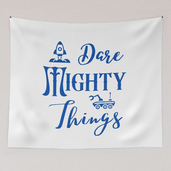 Item preview, Dare Mighty Things Perseverance Secret Message designed and sold by ecdato.