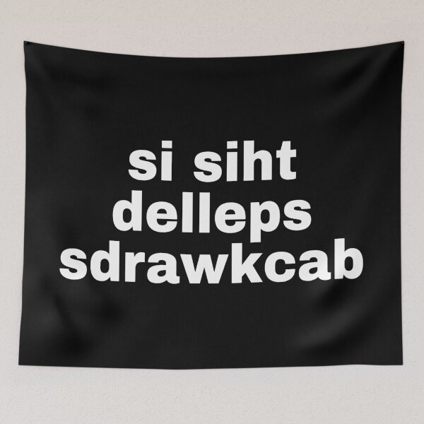 Item preview, This is spelled backwards designed and sold by alloutshirts.