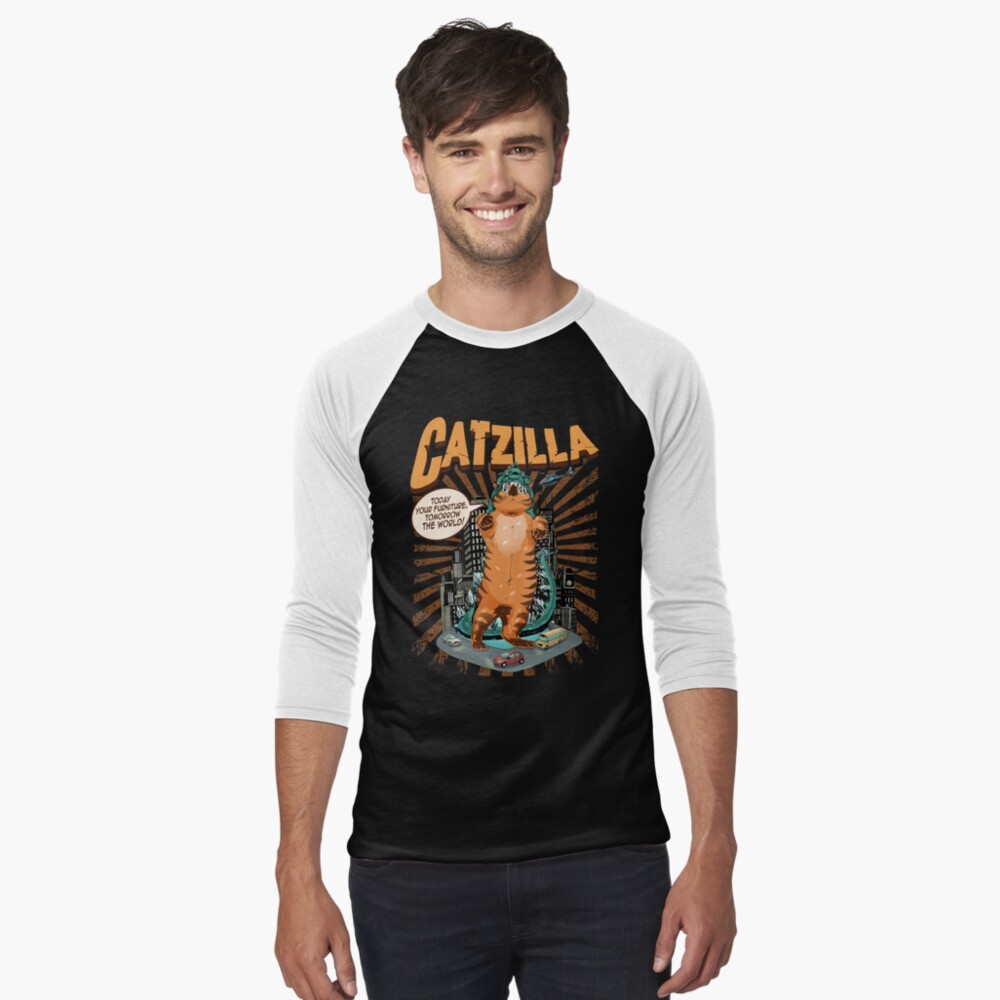Item preview, Baseball ¾ Sleeve T-Shirt designed and sold by philosotee.