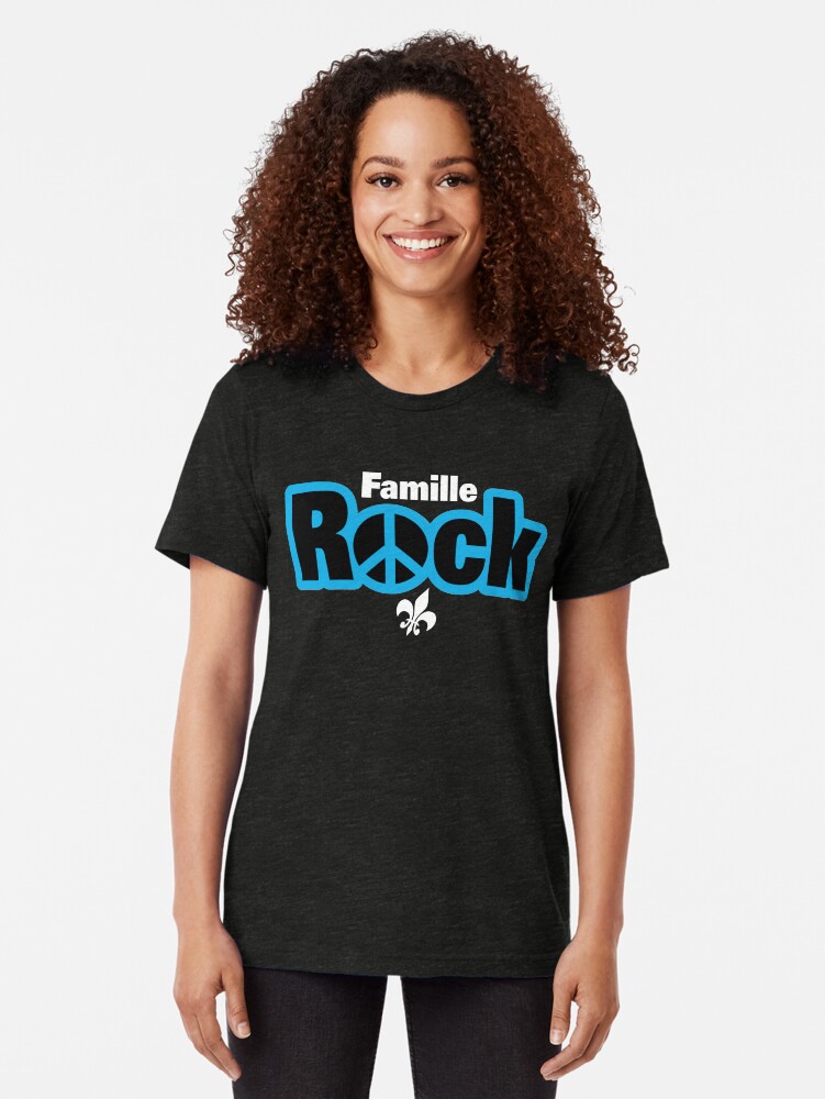T-shirt chiné 'Famille Rock Logo Boutique' : autre vue