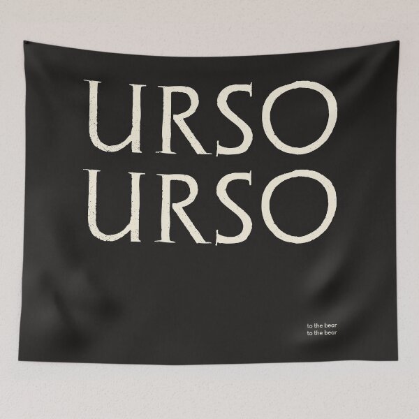 Item preview, Graffiti of Pompeii - URSO, URSO designed and sold by MetaPhyStore.