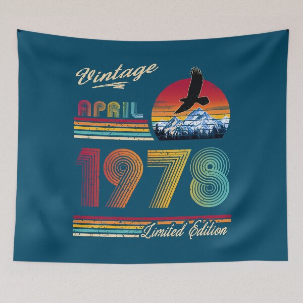 Item preview, Vintage April 1978 Birthday designed and sold by GreenSplash.