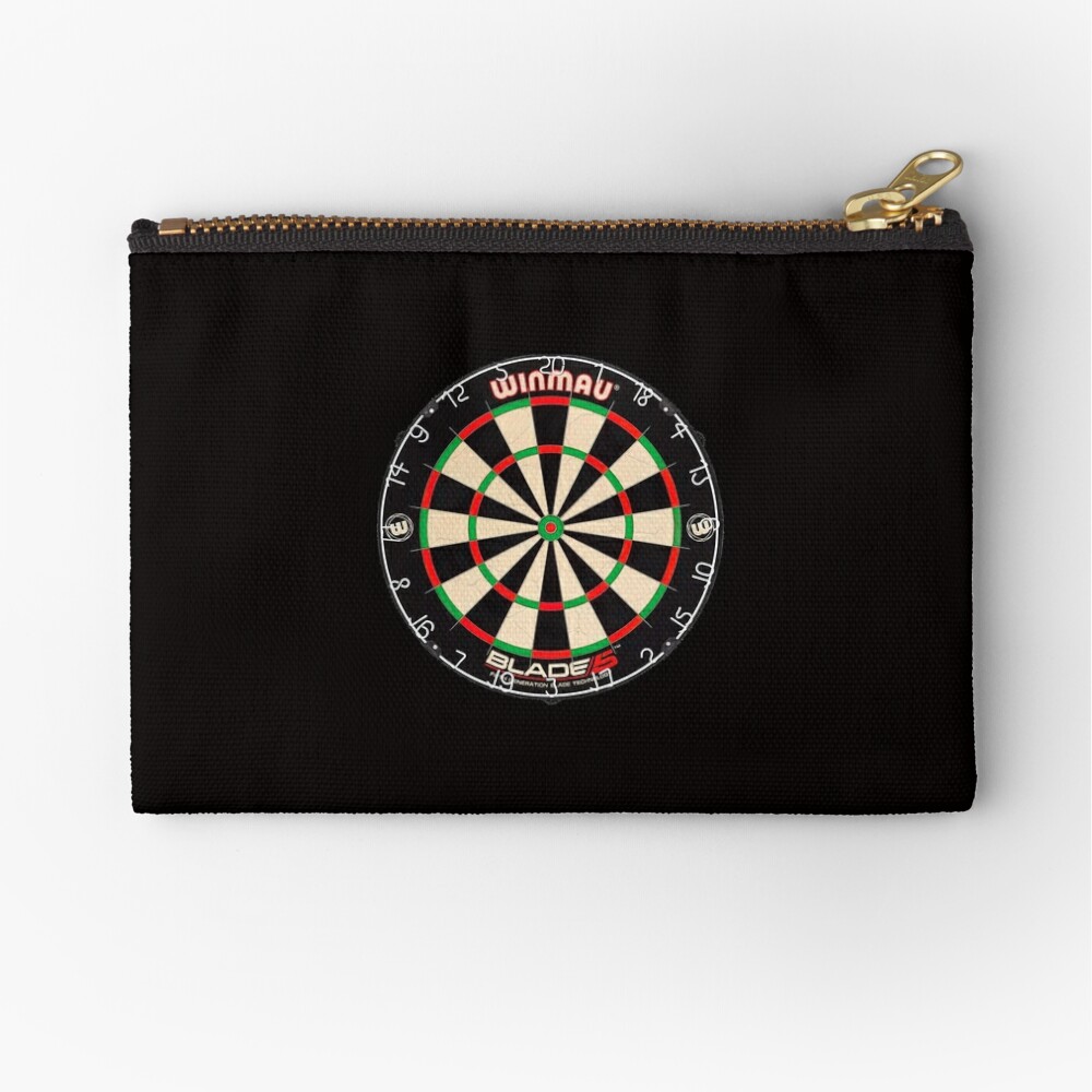 Pochette avec l'œuvre « Jeu de fléchettes Winmau Blade 5 » de l'artiste  MarcoSc11