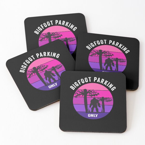 Item preview, Funny Bigfoot Parking Only, Yeti Sasquatch for designed and sold by PinkyTree.
