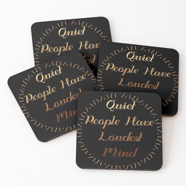 Item preview, Quiet People Have Loudest Mind designed and sold by Perlashop1.