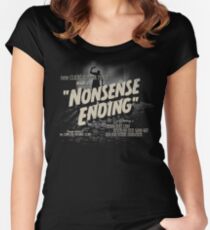 Nonsense Ending Women's Fitted Scoop T-Shirt