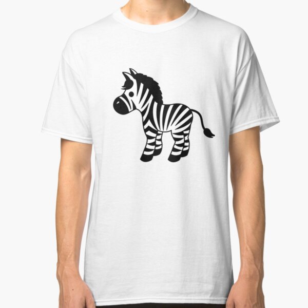 Mein niedlicher kleiner Zebra-Freund Classic T-Shirt