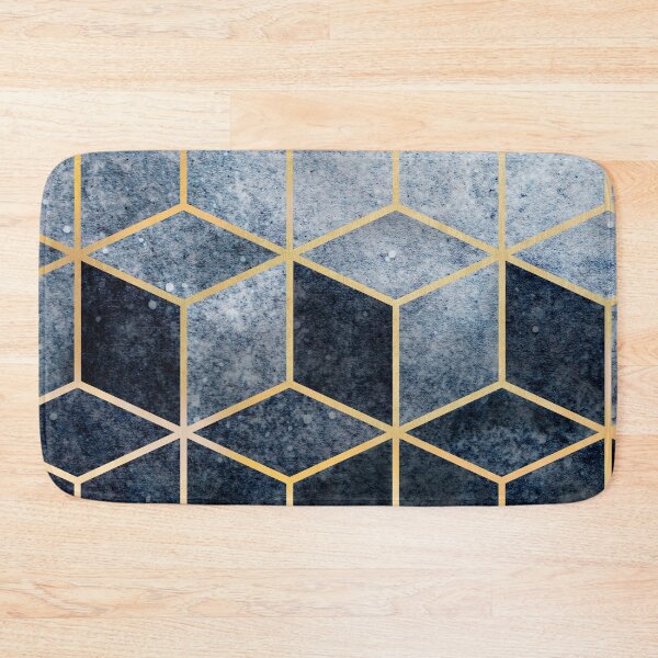 Item preview, Abstract blue  And Grey Gradient Cubes  designed and sold by JobaBreezy.