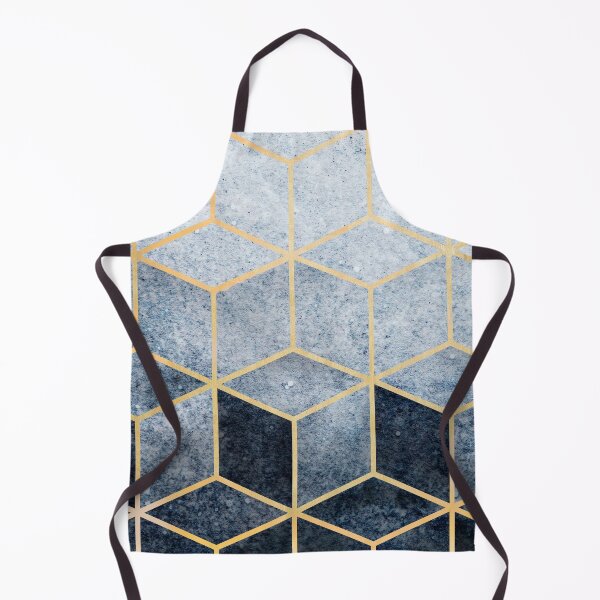 Item preview, Abstract blue  And Grey Gradient Cubes  designed and sold by JobaBreezy.