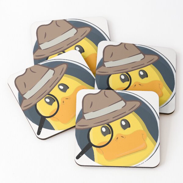 Item preview, ducktective Sticker designed and sold by Ni Faycal.