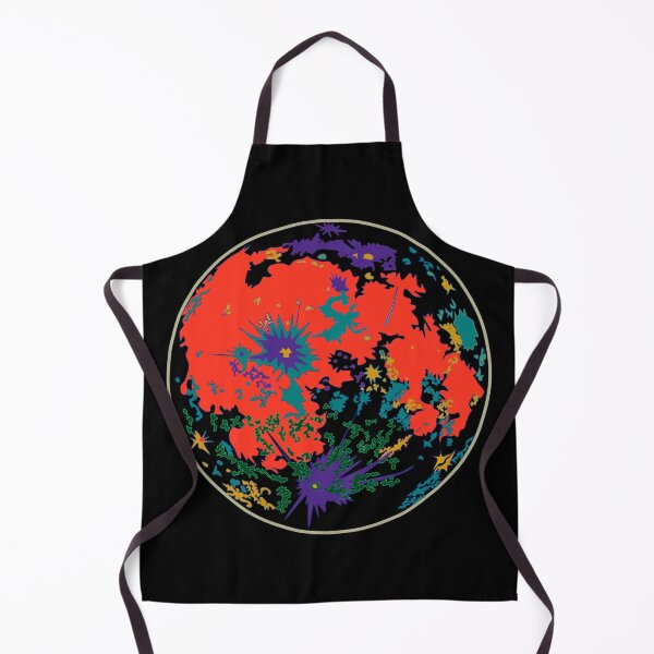 Item preview, Our Moon for Any Background Ochre/Purple/Green/Blue designed and sold by FabriKaela.