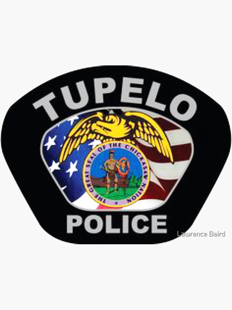 "Tupelo Mississippi Police Department" Sticker for Sale by Lawrence