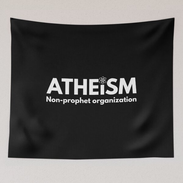 Item preview, Atheism is a non prophet organization designed and sold by Piztees.