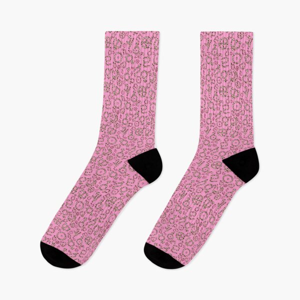 Item preview, Leopard Print Planet Symbols on Pink Background Pattern designed and sold by Bumblefuzzies.
