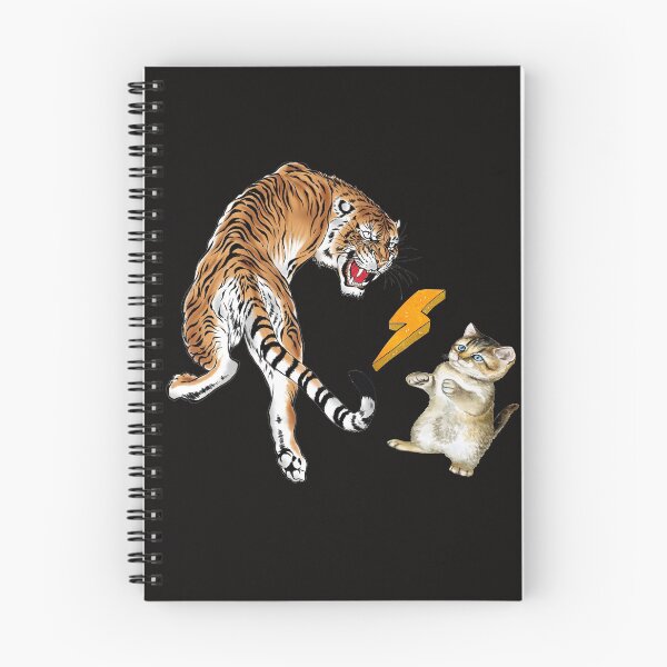 Item preview, Watercolor Cat Vs Tiger designed and sold by virillanissa.