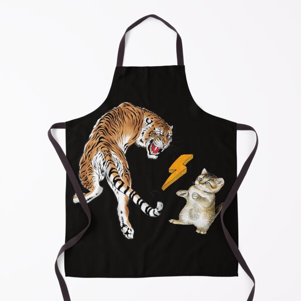 Item preview, Watercolor Cat Vs Tiger designed and sold by virillanissa.