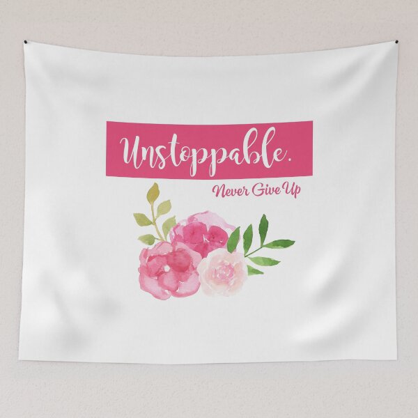 Item preview, Unstoppable Never Give Up - Inspiration Motivation Artwork designed and sold by lakecreekwear.