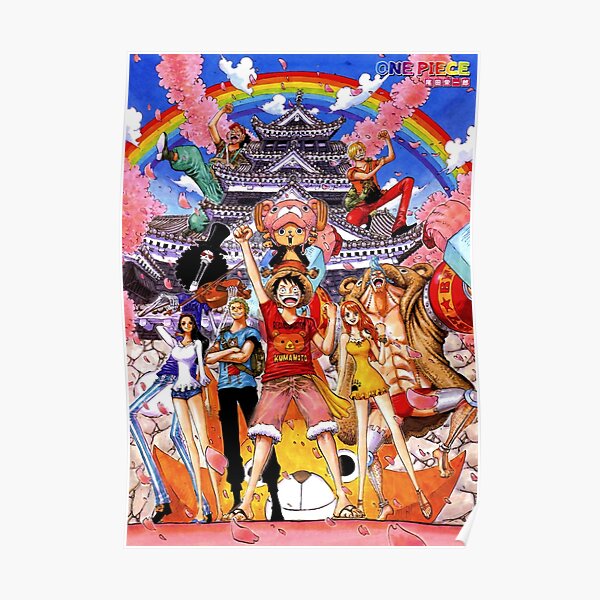 Straw Hats in Wanokuni Poster