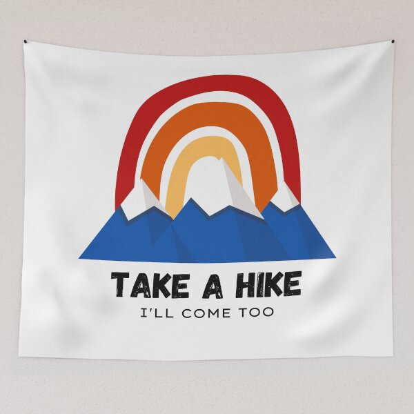 Item preview, Take a Hike, Mountain Design designed and sold by Pique-Interest.