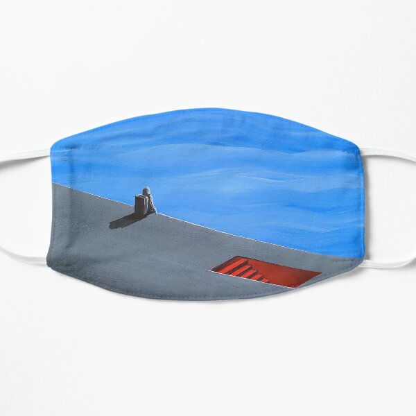 You Know Where I'll Be Flat Mask