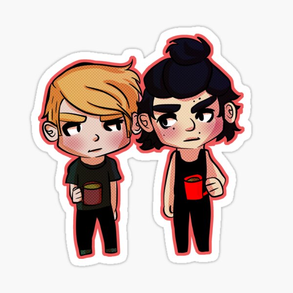 Vista previa del artículo con la obra «Ren & Hux - Edición PJ», diseñado y vendido por AshPatch.
