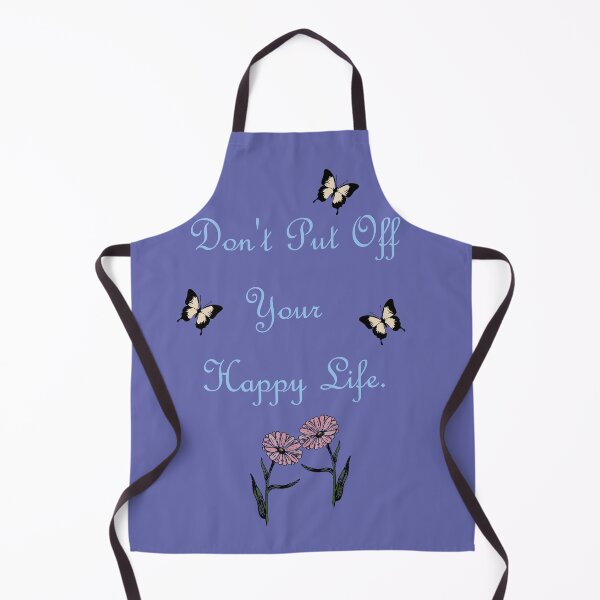 Item preview, Don't Put Off Your Happy Life Affirmation Quote designed and sold by Megan-Alice.
