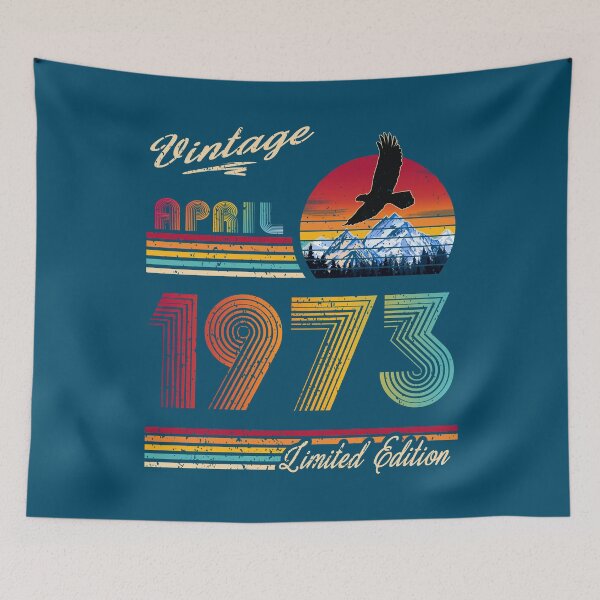 Item preview, Vintage April 1973 Birthday designed and sold by GreenSplash.