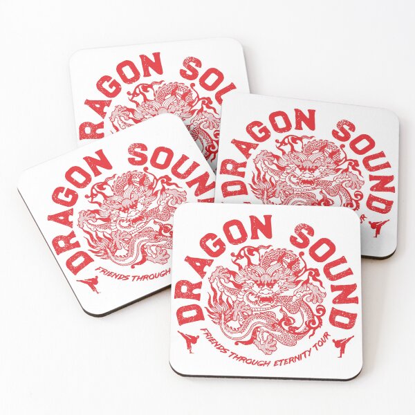 Item preview, Dragon Sound Friends Through Eternity Tour (Red) designed and sold by pufahl.