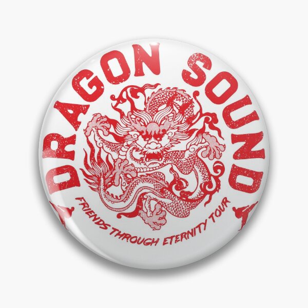 Item preview, Dragon Sound Friends Through Eternity Tour (Red) designed and sold by pufahl.