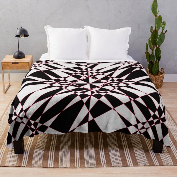 Item preview, Black and white geometric pattern designed and sold by Creativeart1974.