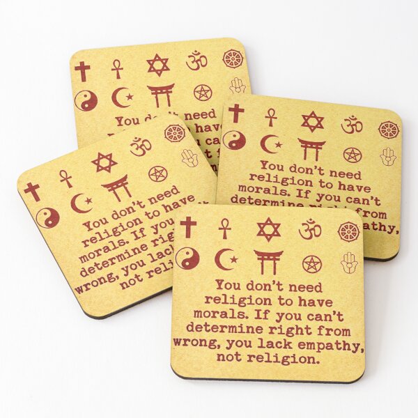 Item preview, Religion Does Not Equal Empathy designed and sold by GuyBlank.