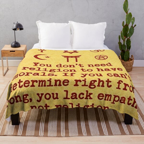 Item preview, Religion Does Not Equal Empathy designed and sold by GuyBlank.