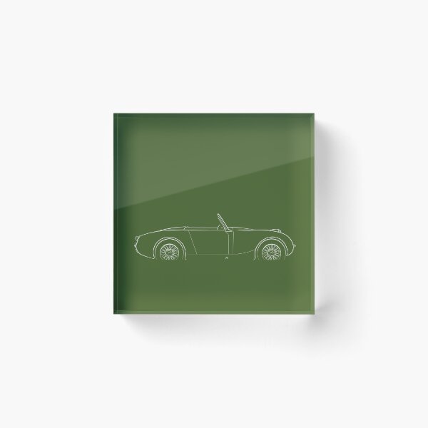 Item preview, Austin Healey Sprite Mark 1 - profile stencil, white designed and sold by mal-photography.