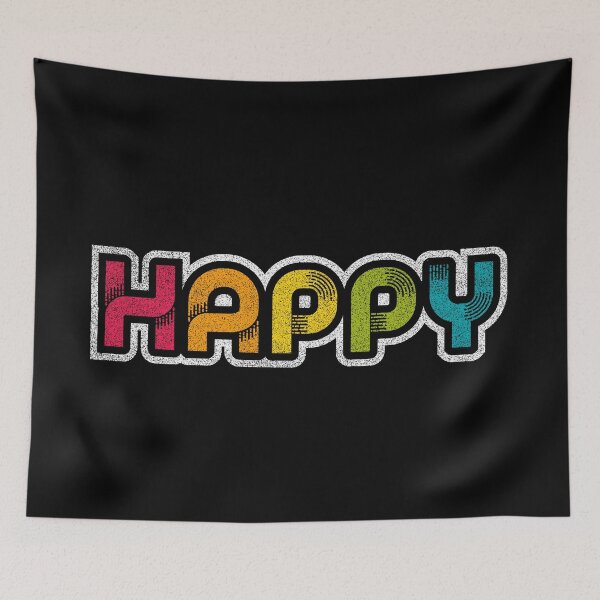 Item preview, HAPPY designed and sold by TheLemonBox.