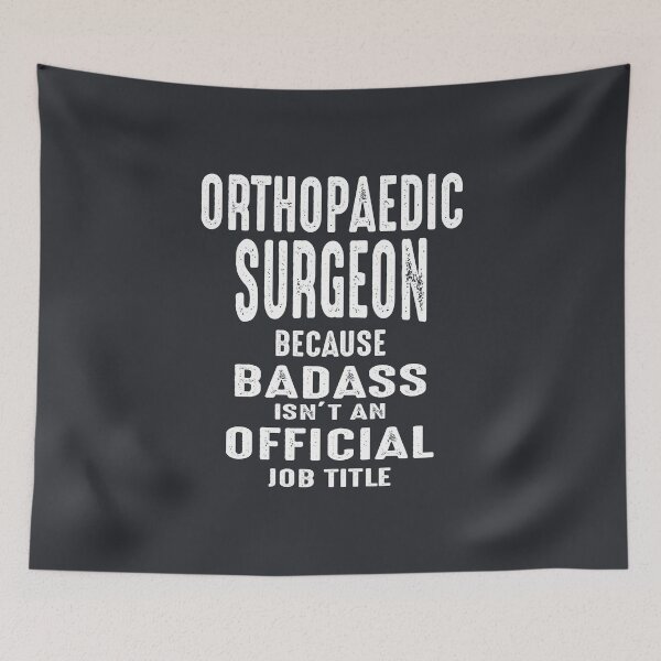 Item preview, Orthopaedic Surgeon Gift Funny Job Title Profession Birthday Idea designed and sold by cidolopez.