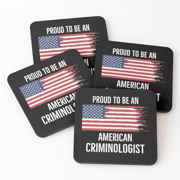Item preview, Proud To Be An American Criminologist designed and sold by AwesomeWorld1.